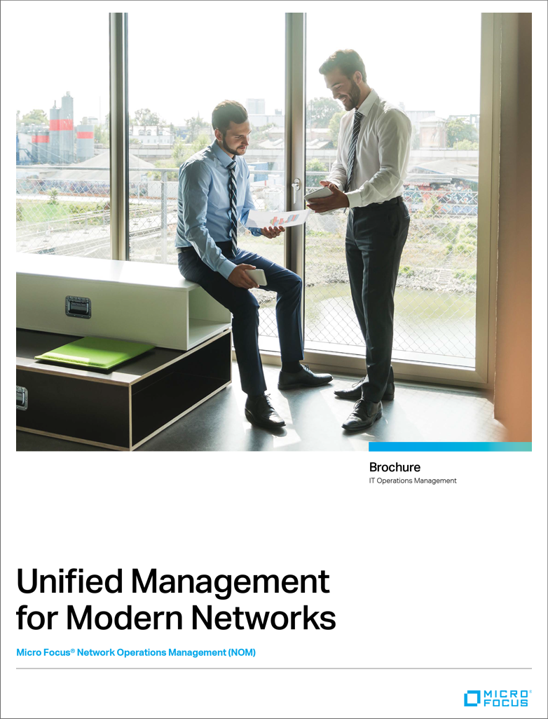 brochure unified management for modern networks