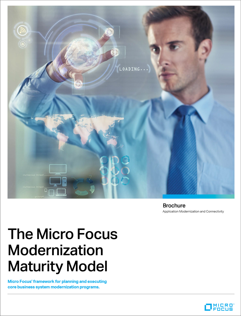 The Micro Focus Modernization Maturity Model preview