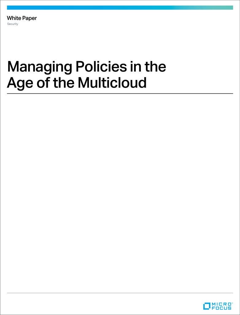 Managing Policies in the Age of the Multicloud