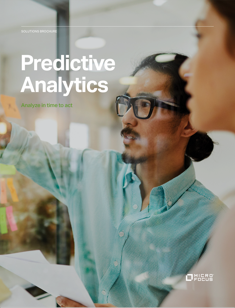 Predictive Analytics – Analyze in Time to Act preview