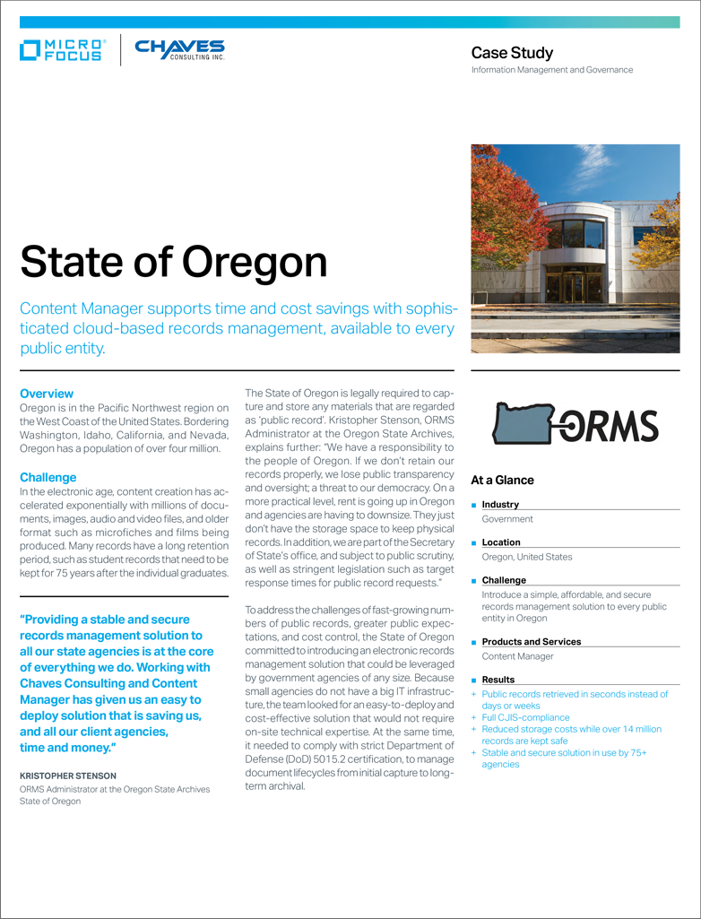 State of Oregon preview